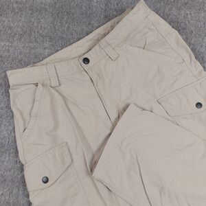 Duluth Pants Men's 34x30 (Fit32x27.5) Tan Armachillo Cooling Cargo Ripstop